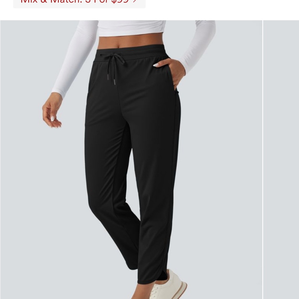 HALARA Quick Dry Tapered Pants NWT Large Tall